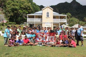 Levuka Public School’s Under-16 and U19 hockey players, coaches, teachers and supporters. Photo: Manhar Vithal 